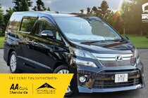 Toyota Vellfire 2.4L PETROL AUTO 8 SEATS 5 DR