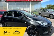 Vauxhall Corsa SRI VX-LINE NAV BLACK S/S-ONLY 35641 MILES, MIRROR LINK, SERVICE HISTORY, REAR PRIVACY GLASS, 1 FORMER OWNER, SAT NAV