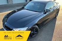 BMW 4 SERIES 2.0 420d M SPORT COUPE 190 £35 TAX DIESEL AUTOMATIC FINANCE NO DEPOSIT SAT NAV BLUETOOTH HEATED LEATHER CRUISE DAB PARK SENSOR