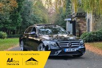 Mercedes-Benz E Class 2.0 E220d AMG Line PREMIUM DIESEL G TRONIC 194 AUTOMATIC SALOON ONE OWNER PAN GLASS ROOF SAT NAV BLUETOOTH CRUISE REVERSE CAM