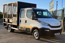 Iveco Daily IVECO DAILY ULEZ COMPLIANT 50C17 CREW CAB TIPPER WITH TAIL LIFT. 7,950 NO VAT