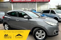 Hyundai IX35 CRDI PREMIUM-6 SPEED, ONLY 53561 MILES, SERVICE HISTORY, HEATED SEATS, PARKING SENSORS, PRIVACY GLASS, SAT NAV, RADIO+BLUETOOTH