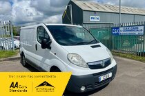 Vauxhall Vivaro 2900CDTI SWB SHR P/V Ex Police