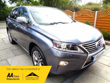 Lexus RX 450H LUXURY FACELIFT, 1 FORMER KEEPER WITH FULL LEXUS SERVICE HISTORY,GRAPHITE WITH CREAM LEATHER,PART EXCHANGE WELCOME