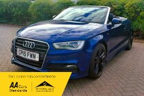 Audi A3 Cabriolet 2.0 TDI S line Euro 6 (s/s) 2dr