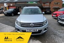 Volkswagen Tiguan MATCH TDI BLUEMOTION TECHNOLOGY-4MOTION - GREAT FAMILY SUV.  VERY POPULAR CAR-FULL SERVICE HISTORY!!