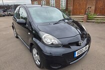 Toyota AYGO 1.0 VVT-i Black Hatchback 3dr Petrol Manual Euro 4 (AC) (67 bhp)