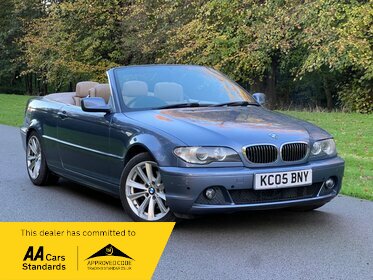 BMW 3 SERIES 2.2 320Ci 320 SE Convertible 2dr Petrol Auto (236 g/km, 170 bhp)