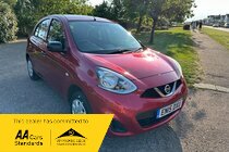 Nissan Micra 1.2 Visia Hatchback 5dr Petrol CVT Euro 5 (80 ps)