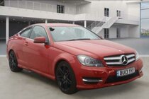 Mercedes-Benz C Class 1.6 C180 BlueEfficiency AMG Sport Plus G-Tronic+ Euro 5 (s/s) 2dr