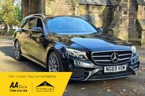 Mercedes-Benz E Class 2.0 E220d AMG LINE EDITION PREMUIM ESTATE G TRONIC AUTOMATIC DIESEL FSH 360 CAMERA LEATHER NAV BLUETOOTH CRUISE 1 OWNER FSH