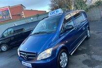 Mercedes V Class 113 2.1 CDI DUALINER + rare colour superb van fsh