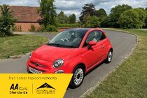 Fiat 500 LOUNGE Fab history great spec rare PINK model