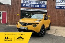 Nissan Juke N-CONNECTA XTRONIC CRUISE CONTROL , SPEED LIMITE SAT-NAV, PARKING SENSORS , BLUETOOTH BUY NO DEPOSIT FROM £43 A WEEK T&C